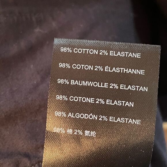 Anthropologie Navy Blue Utility Cargo Ankle Zipper Pants - Picture 6 of 7